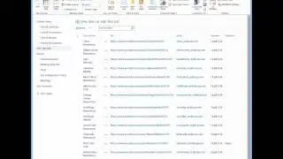 SharePoint - Exporting a List to Excel