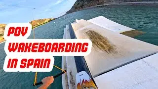 WAKEBOARDING IN SPAIN (Euro Vlogs day 3)
