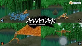 AVATAR/ Last air-bender / Blender 3.0 / Dimension Editors 