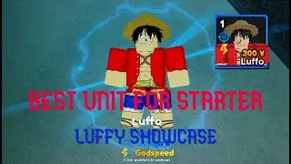 Luffy Showcase Best Starter character Anime Adventure
