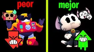 DEL PEOR AL MEJOR BRAWLER LEGENDARIO(top definitivo)