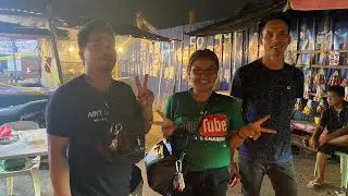Dinner outside in Balay Inato / thank you aunty Lisa(loving subscriber ) for the food treat . 😘🥰