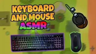 satisfying keyboard and mouse sounds in surviv.io (asmr)