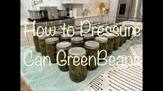 How to Pressure Can Green Beans with Beginner Tips