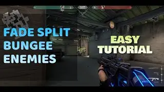 FADE SPLIT BUNGEE ENEMIES TUTORIAL || FADE GLITCH || VALORANT SPLIT LINEUP || HANG ENEMIES IN SPLIT