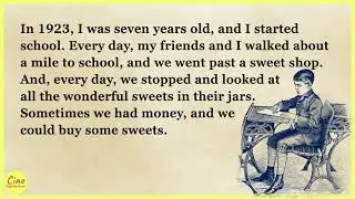 Learn English from books  Level 1 – A Great Childhood _ CiaoEL