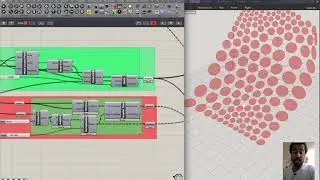 Circle Packing connections on a colored Mesh - GH Forum Answer