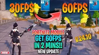 Unlocking more fps in Fortnite Android