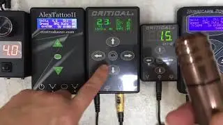 Starting Cheyenne Pen with different power supplies