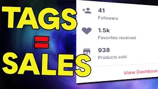 Redbubble, Tags Are Everything To Make Sales