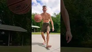 Barefoot ballin in September #basketball #hoops #baller #sports #outdoors