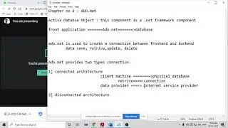 035 Introduction to ADO net