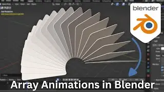 Create Stunning Array Animations in Blender | Blender tutorial