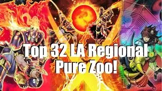 Yugioh Top 32 LA Regional Pure Zoo