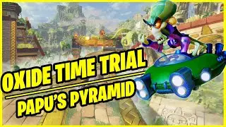 Nitrous Oxide Time Trials - Papu's Pyramid - Crash Team Racing: Nitro Fueled