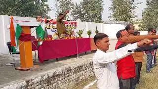 पुलिस अधीक्षक द्वारा यातायात के नियमों का प्रतिज्ञा दिलाते हुवे #schoollife
