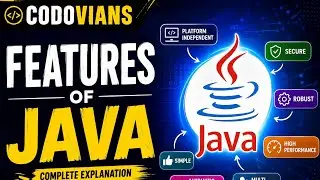 Features of Java | Java Programming Tutorial | Codovians