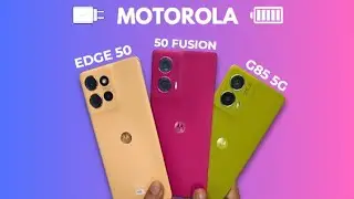 Moto Edge 50 vs Moto Edge 50 Fusion vs Moto G85  | (5G) BATTERY Drain & CHARGING Test 🔋
