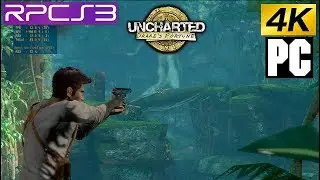PS3 Uncharted demo in 4k RPCS3 emulator PC i7