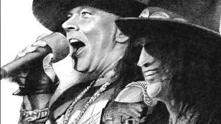 Guns N' Roses pencil drawing [GUNNERS CIRCUS]