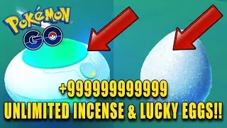 POKEMON GO GET UNLIMITED INCENSE & LUCKY EGGS NOW! (POKEMON GO HOW TO GET FREE LUCKY EGGS & INCENSE)