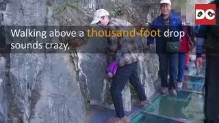 The most vertigo-inducing skywalks in China