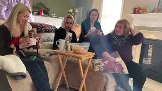 Telling my sister's I'm pregnant!