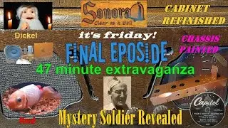 1947 Sonora Radio Phonograph Restore Part 3 Final