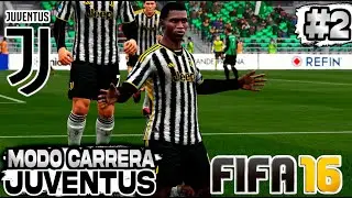 QUE BELLO ES FIFA 16 ACTUALIZADO AL 2024 MIS HERMANOS😍EL MC GOLEADOR🔥😍MODO CARRERA - JUVENTUS #2