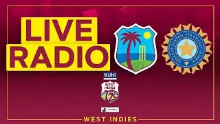 🔴 LIVE RADIO | West Indies v India | 4th Kuhl Stylish Fans T20I powered by Black and White.
