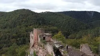 4 Burgen Wanderung Pfälzerwald / Nordvogesen    2 Länder 4 Ruinen