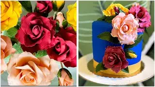 Quick and easy SUGAR ROSES | FONDANT ROSES-Using local supermarket products