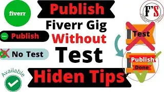 How to Publish Fiverr Gig without Test ||  Solve fiverr gig test ||  Fiverr | Fiverr Skill Test 2020