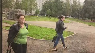 Благоустройство Чертановской улицы в Москве 11.07.2023 г.