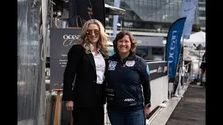 Ocean speaks with record-holding sailor, Lisa Blair at the 2024 Sydney International Boat Show