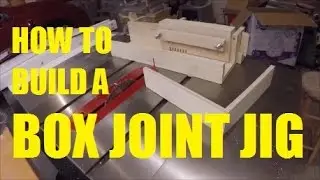 How To Build A Screw Advance Box Joint Jig