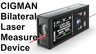 CIGMAN Bilateral Laser Measure CD-60 - FIRST LOOK