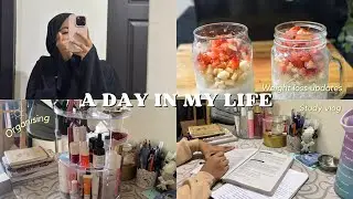 A Day In My Life 🌷(study vlog, weight loss updates, lunch)