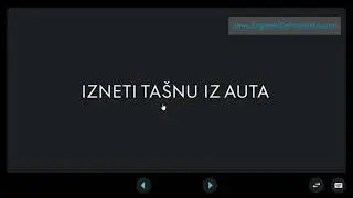 Engleski jezik sa Tajlerom - glagoli kretanja, značenje