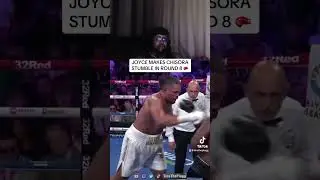 Joyce makes CHISORA stumble #boxing #chisora #joyce #shorts #foryou #fyp