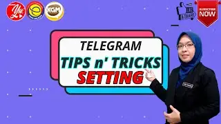 TELEGRAM I TIPS AND TRICKS I SETTTING