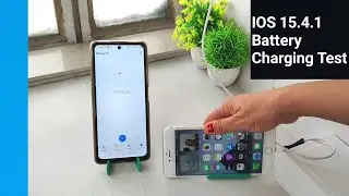 iOS 15.4.1 Battery Charging Test on iPhone 6s Plus