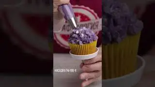 Цветочный декор капкейков