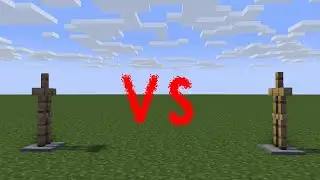Armor Stand vs Armor Stand 4K Minecraft Animation