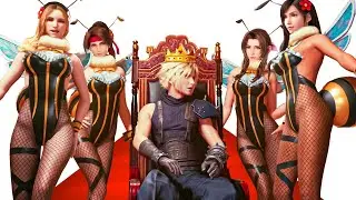Тяночки Клауда в Final Fantasy VII Remake