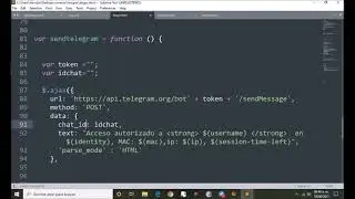 Notificación telegram mikrotik fácil