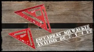 Escuadras Milwaukee de 7´ y 4 1/2´ umboxin