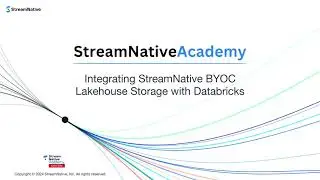 Integrating StreamNative BYOC Lakehouse Storage with Databricks