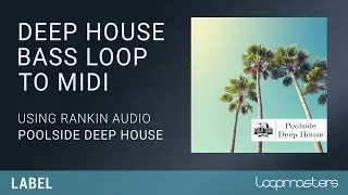 Tutorial | Deep House Bass Loop Sample MIDI Extraction