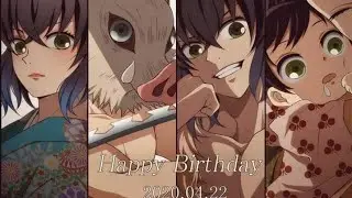 Inosuke Hashibira - Birthday black screen edit || Demon Slayer